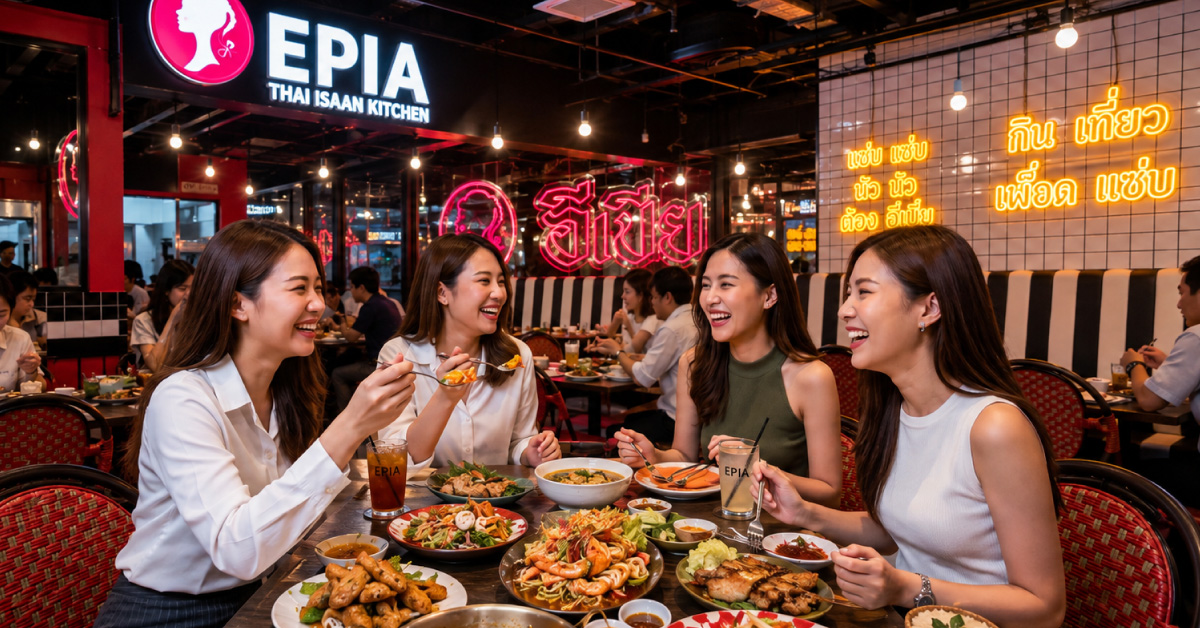 เลิกงานแล้วไปไหนดี? ปักหมุด 4 สาขา "อีเปีย" ร้านสังสรรค์หลังเลิกงาน เดินทางง่ายติด BTS และ MRT